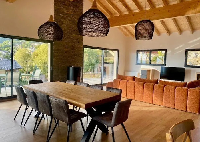 Luxueux Pour 10 Pers. Avec Parking à Romeu - Fr-1-703-218 Casa vacanze Font-Romeu-Odeillo-Via